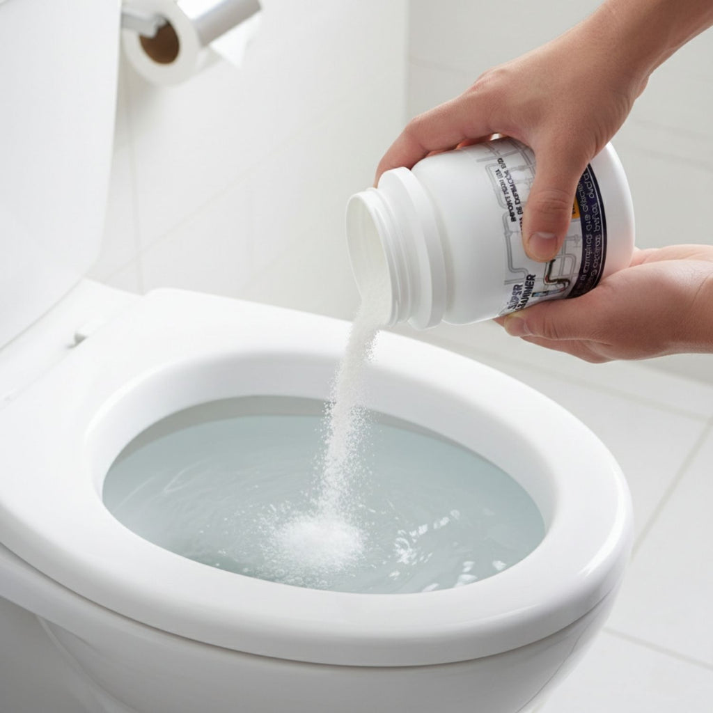 desatorador de tuberías súper cleaner