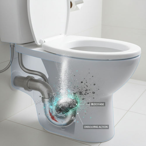 desatorador de tuberías súper cleaner